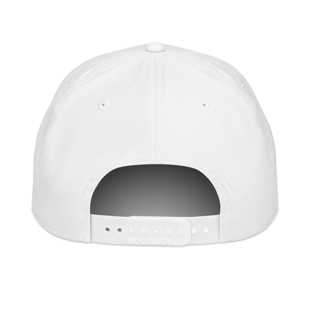 White Roped Saven Golf Hat